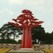 唐韻抽象大樹雕塑,上海不銹鋼樹雕塑廠