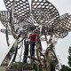 北京不锈钢树雕塑图