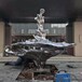 北京售楼处不锈钢浪花雕塑制作