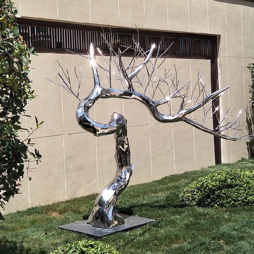 安徽不锈钢树雕塑价格,雕塑树