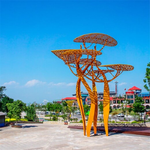 天津不锈钢树雕塑生产厂家