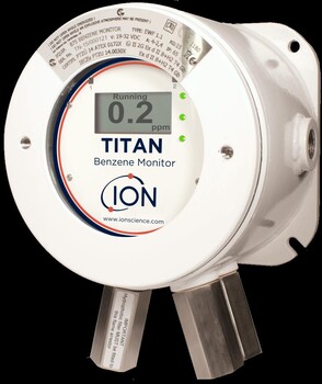 英国离子Titan固定式苯检测仪固定式安装