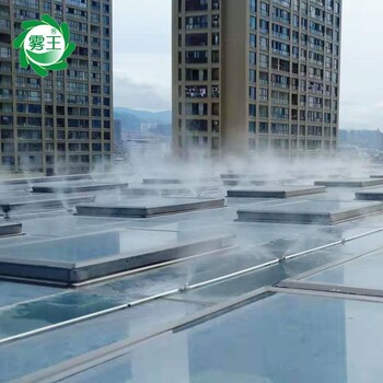大型屋顶喷雾降温系统浙江景观人工造雾加油站降温系统型号
