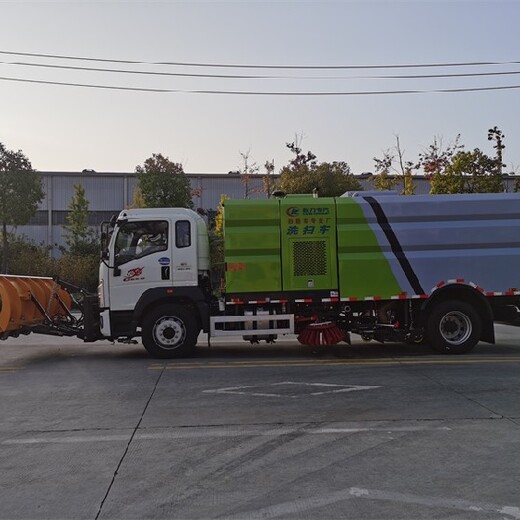 湖北楚胜东风天锦云内128马力洗扫车,市政清洗车