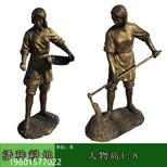 大连生产农耕人物雕塑,民俗文化雕塑图片5