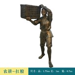 宿州大型农耕人物雕塑,民俗文化雕塑图片4