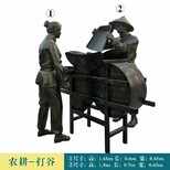 大连农耕人物雕塑厂家,民俗文化雕塑图片5