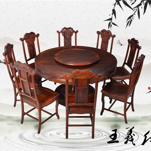 王义红木大红酸枝书桌,济宁可靠王义红木交趾黄檀书桌设计合理