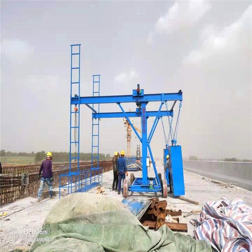 防撞护栏施工台车--QLF-4M-1T--河南厚荣路桥设备