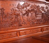 鲁创红木家具大红酸枝罗汉床匠心缅甸花梨沙发古典工艺家具