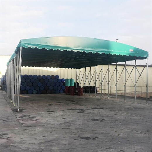 北京湘粤工厂推拉篷信誉,轨道推拉雨蓬