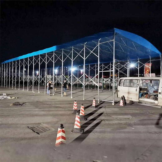 新疆自动折叠电动推拉篷样式优雅