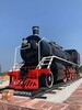潮州大型復古火車頭模型定做,蒸汽火車模型