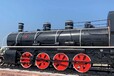 齊齊哈爾大型復古火車頭模型,蒸汽火車模型