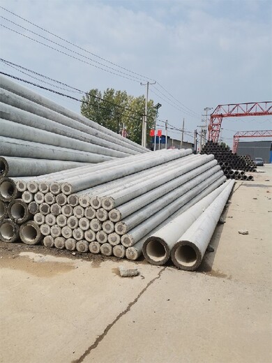 北京昌平厂家法兰组装混凝土电线杆