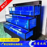 惠州中空玻璃加工厂批量定制酒楼海鲜池赖尿虾贝类池图片4