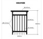 运城喷塑阳台护栏标准高度,空调护栏