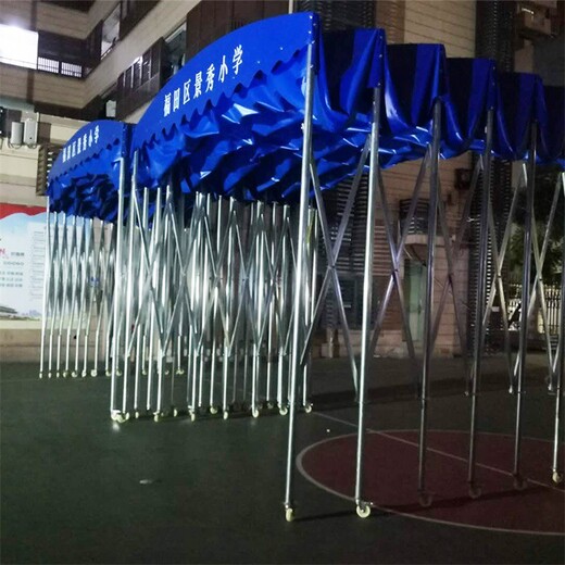 陕西生产折叠电动推拉篷操作简单