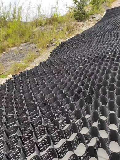 桂林道路蜂巢格室基层厂家,蜂巢约束系统驳岸规格价格