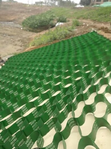 新疆昌吉护坡蜂巢格网土工厂家,泰安整体式绿化网格厂家地址