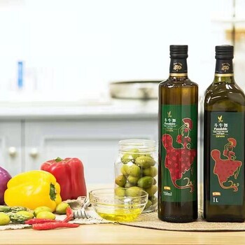 西班牙原装进口1升装初榨橄榄油食用油