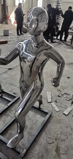 曲阳县各种大型不锈钢雕塑制作过程,城市不锈钢雕塑