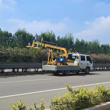 浙江车载式高速公路中分带绿化修剪机,绿化修建绿篱机
