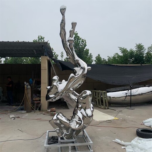 河北新款大型不锈钢雕塑信誉