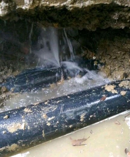 YH埋地暗管掉压测漏,东莞地下自来水管漏水检测-室外埋地给水管道漏水检测