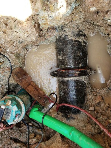 广州黄埔查家庭暗管渗水地下管道漏水检漏,管道渗水探测修漏