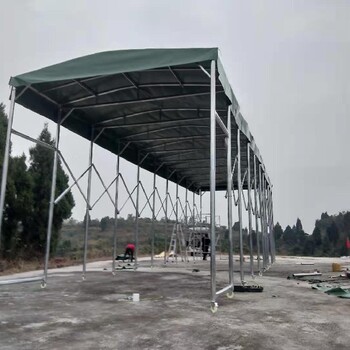重庆双桥大型移动仓库棚安全可靠,活动式雨篷