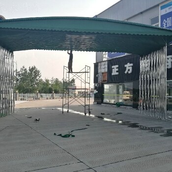 重庆涪陵全新移动推拉雨篷设计合理,伸缩遮阳篷