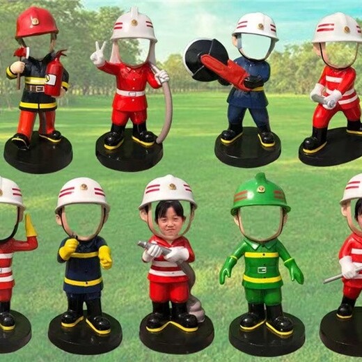 北京卡通消防人物雕塑服務至上,消防員雕塑