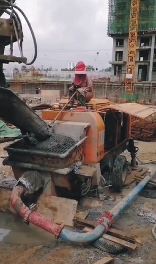 泵天下拖泵,云南迪庆香格里拉泵出租承揽混凝土输送泵出租租赁