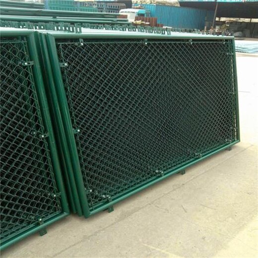 辽宁生产篮球场围网现货供应,墨绿色篮球场围网