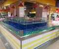 汕尾壽司店海鮮池操作簡單,pvc板海鮮池
