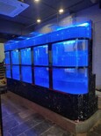 潮州虾蟹类海鲜池售后保障,玻璃海鲜池图片4