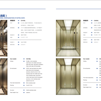 自动广日广日ESW无机房智能电梯品种繁多,广日客梯
