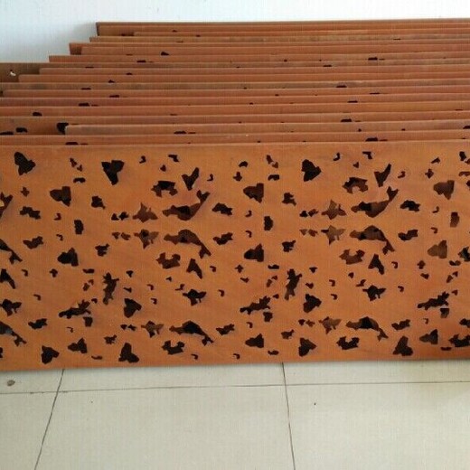 金德耐候板做锈,台州标识小品耐候板生产厂家