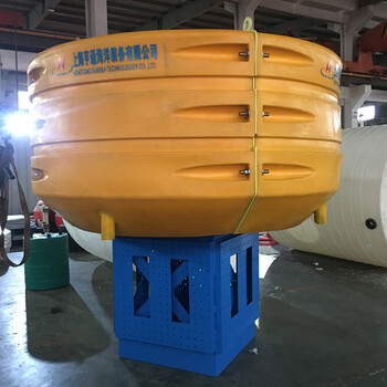 聚乙烯材质航标浮体水质检测浮标安装配重施工