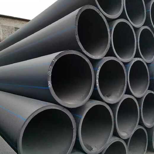 柳州厂家生产HDPE实壁牵引管规格HDPE排水管