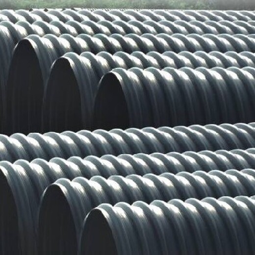 阳江厂家供应钢带增强聚乙烯螺旋波纹管,HDPE钢带管