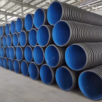广东广州增城HDPE双壁波纹管生产厂家pe波纹管