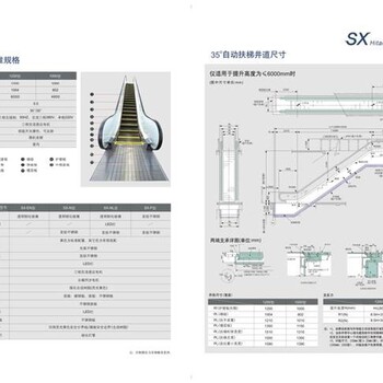日立SX系列自动扶梯,日立自动扶梯