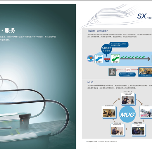 广东揭阳供应日立SX系列自动扶梯性能可靠,sx扶梯