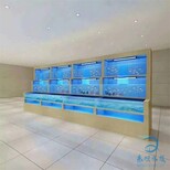惠州市三層海鮮玻璃魚缸海鮮魚池怎么打膠,酒店海鮮池圖片2