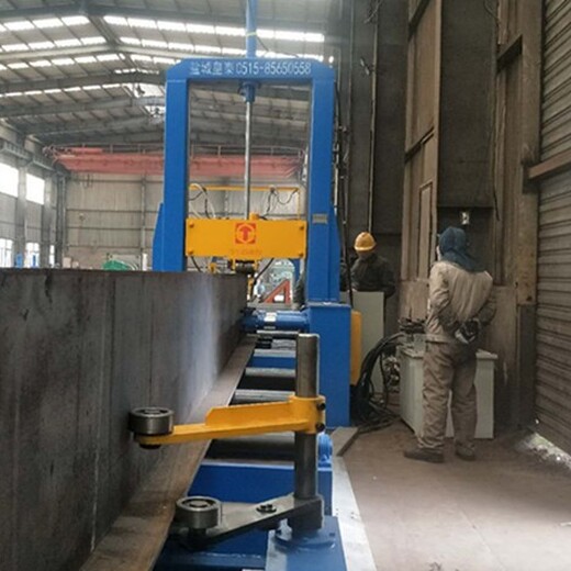 皇泰H型钢组立机,河北张家口尚义县自动皇泰钢结构组立机质量可靠