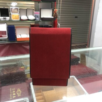 惠贞包装商家出售绒盒手表绒盒翻盖手表绒盒表盒定制