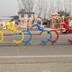 北京運動人物雕塑圖