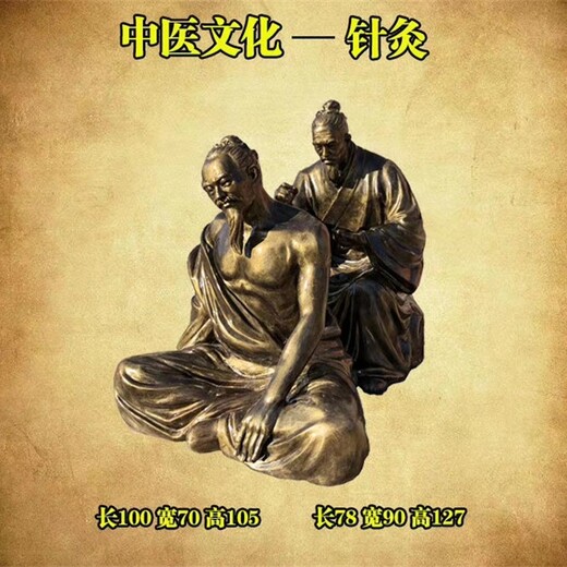 天津大型制药人物雕塑图片